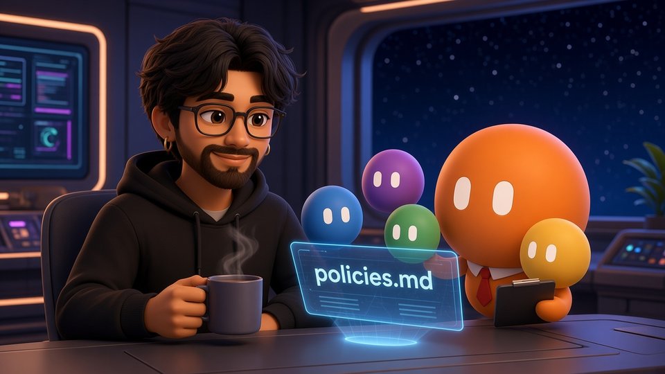 Johnny Chief of Staff Bot managing policies.md across specialist bots